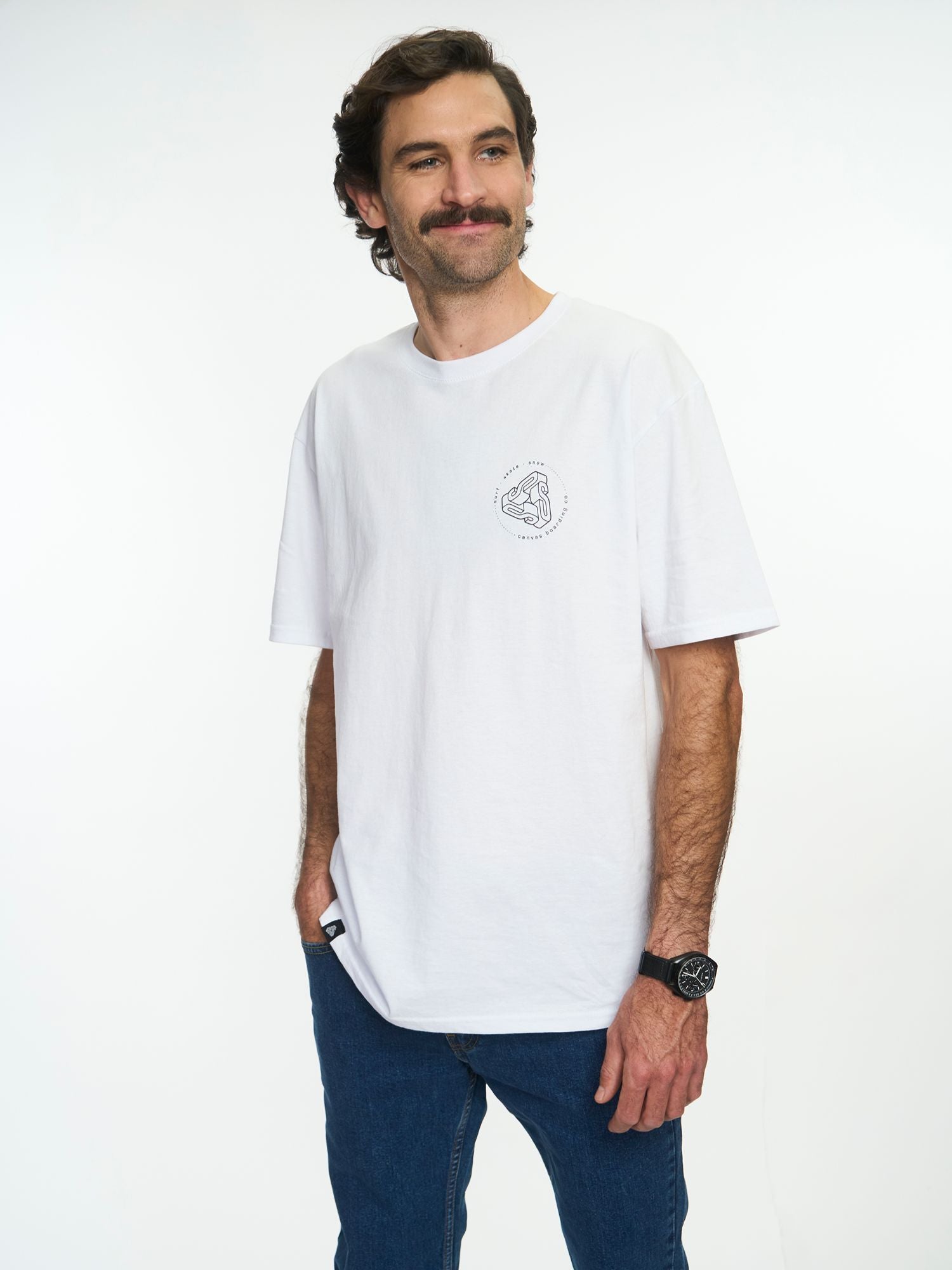 BLANK CANVAS TEE - Blanco