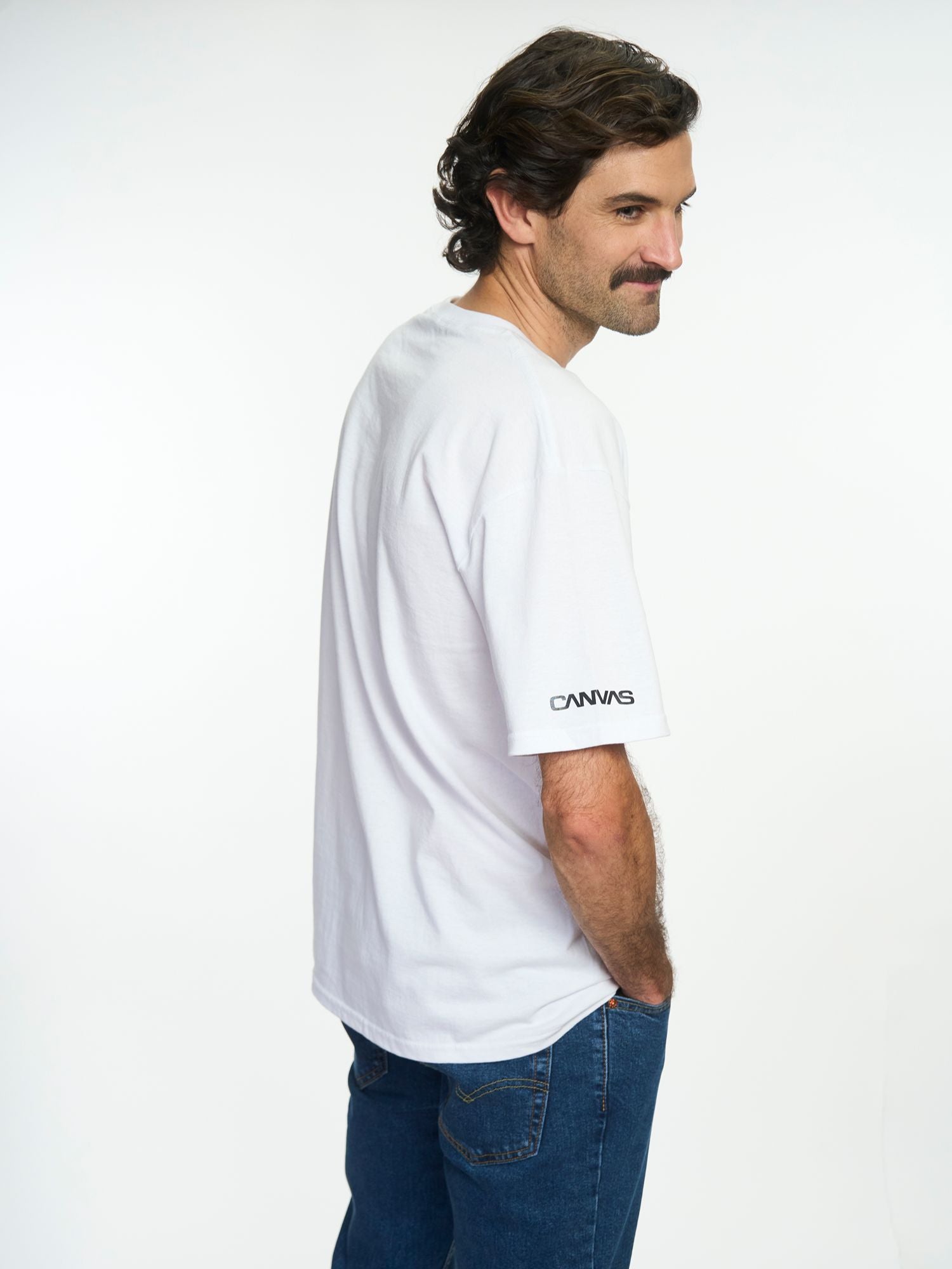 BLANK CANVAS TEE - Blanco
