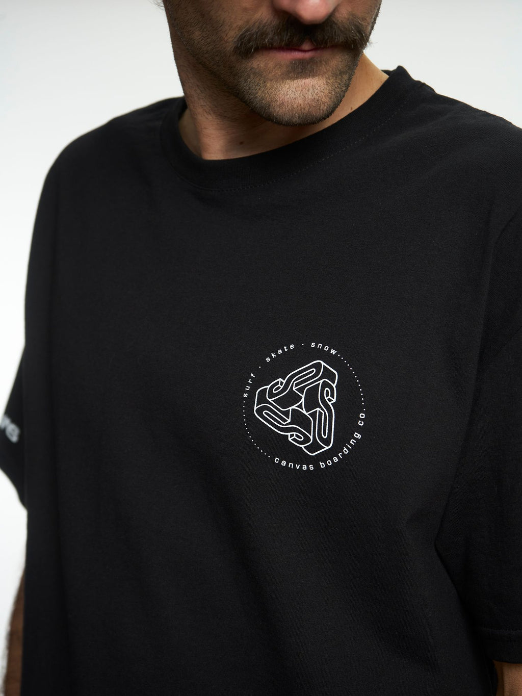 BLANK CANVAS TEE - Negro