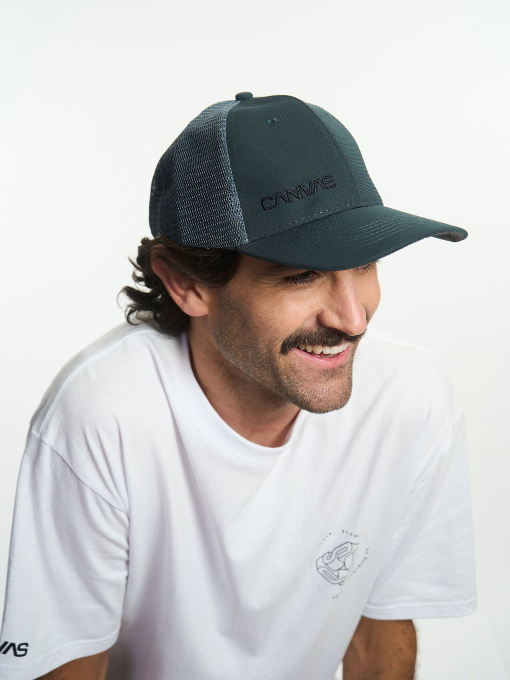 SIDE LOGO MESH CAP - Verde