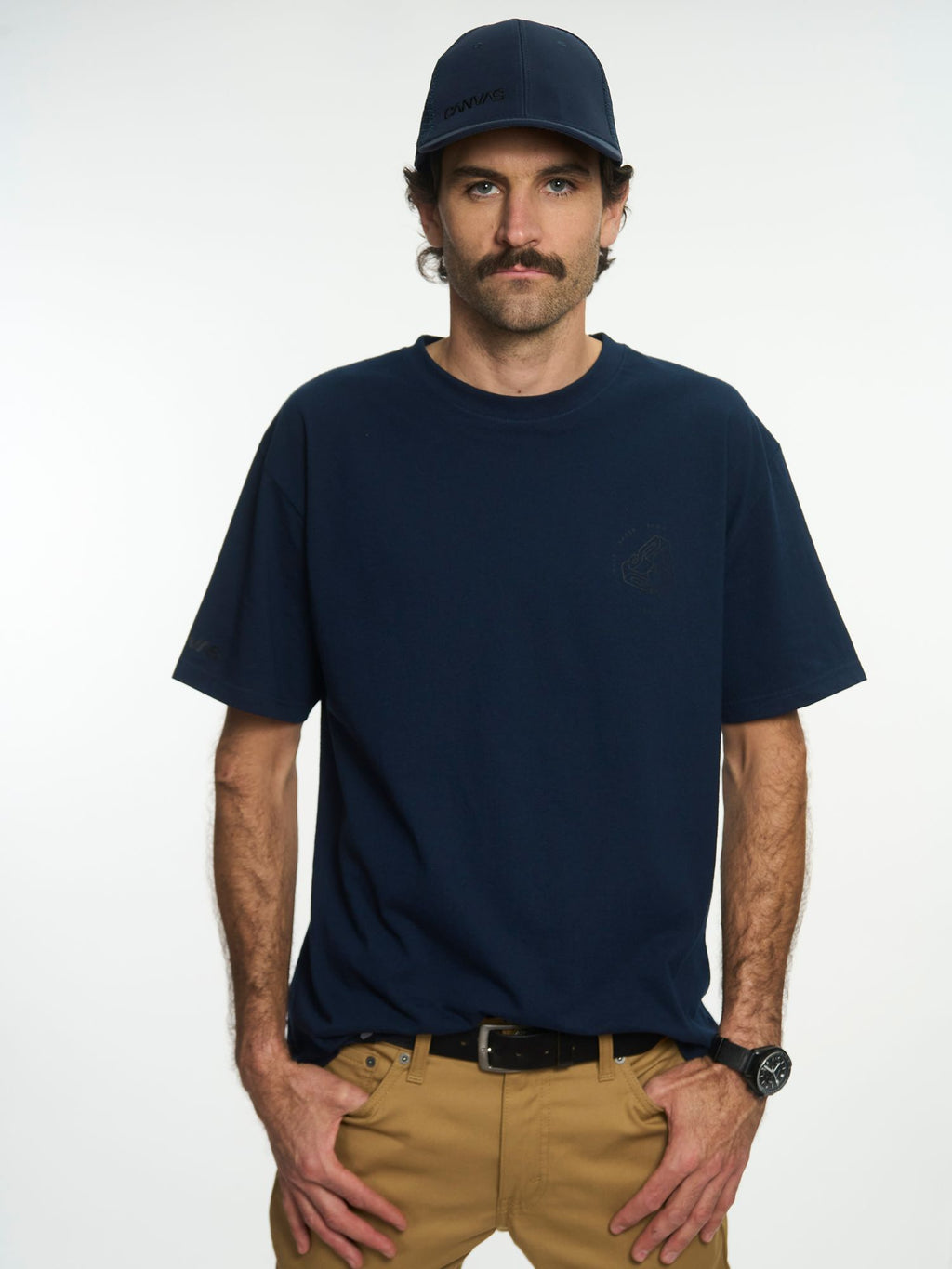 SIDE LOGO MESH CAP - Azul