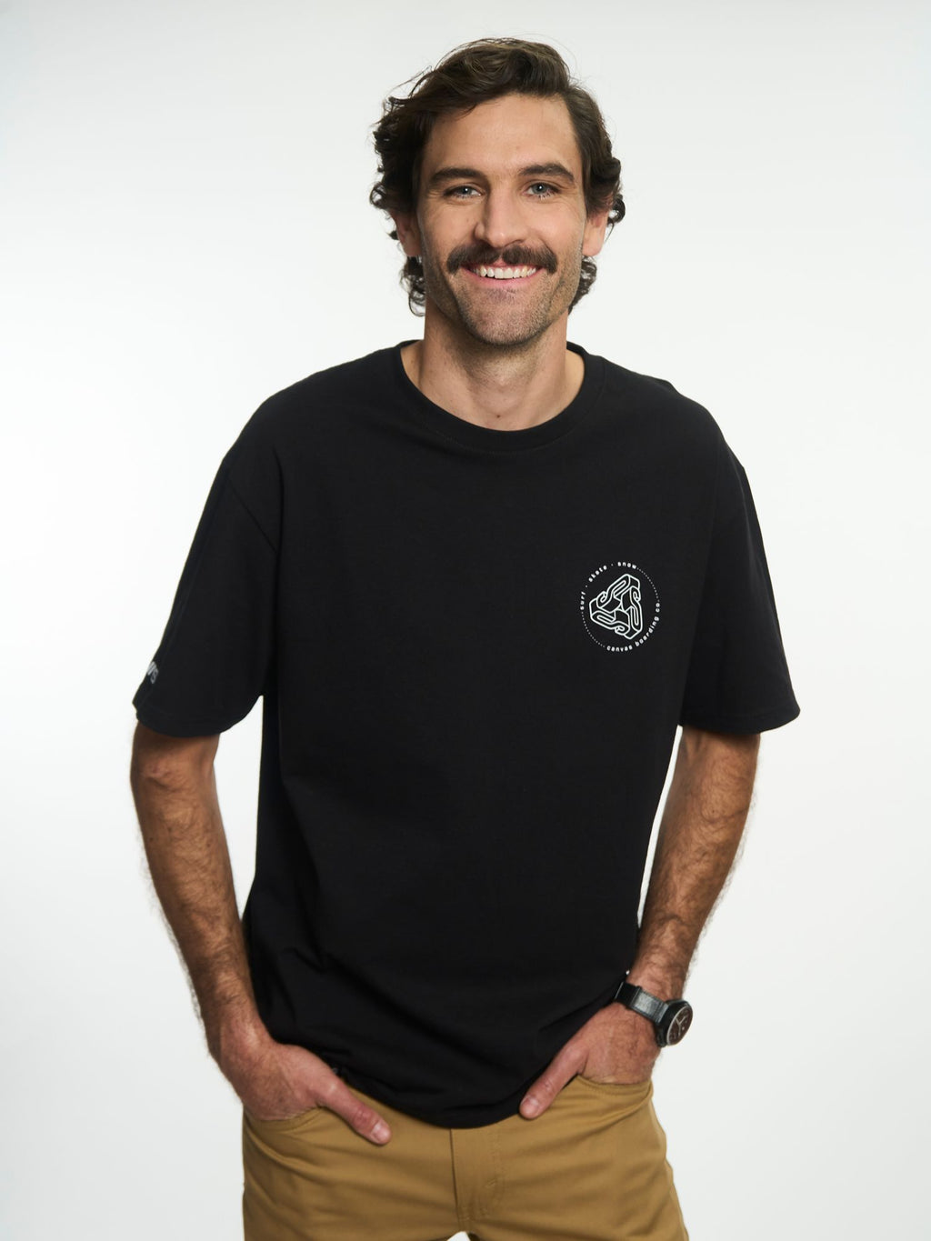 CANVAS BIG BANG TEE - Negro