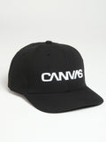 3D LOGO FLAT CAP - Negro