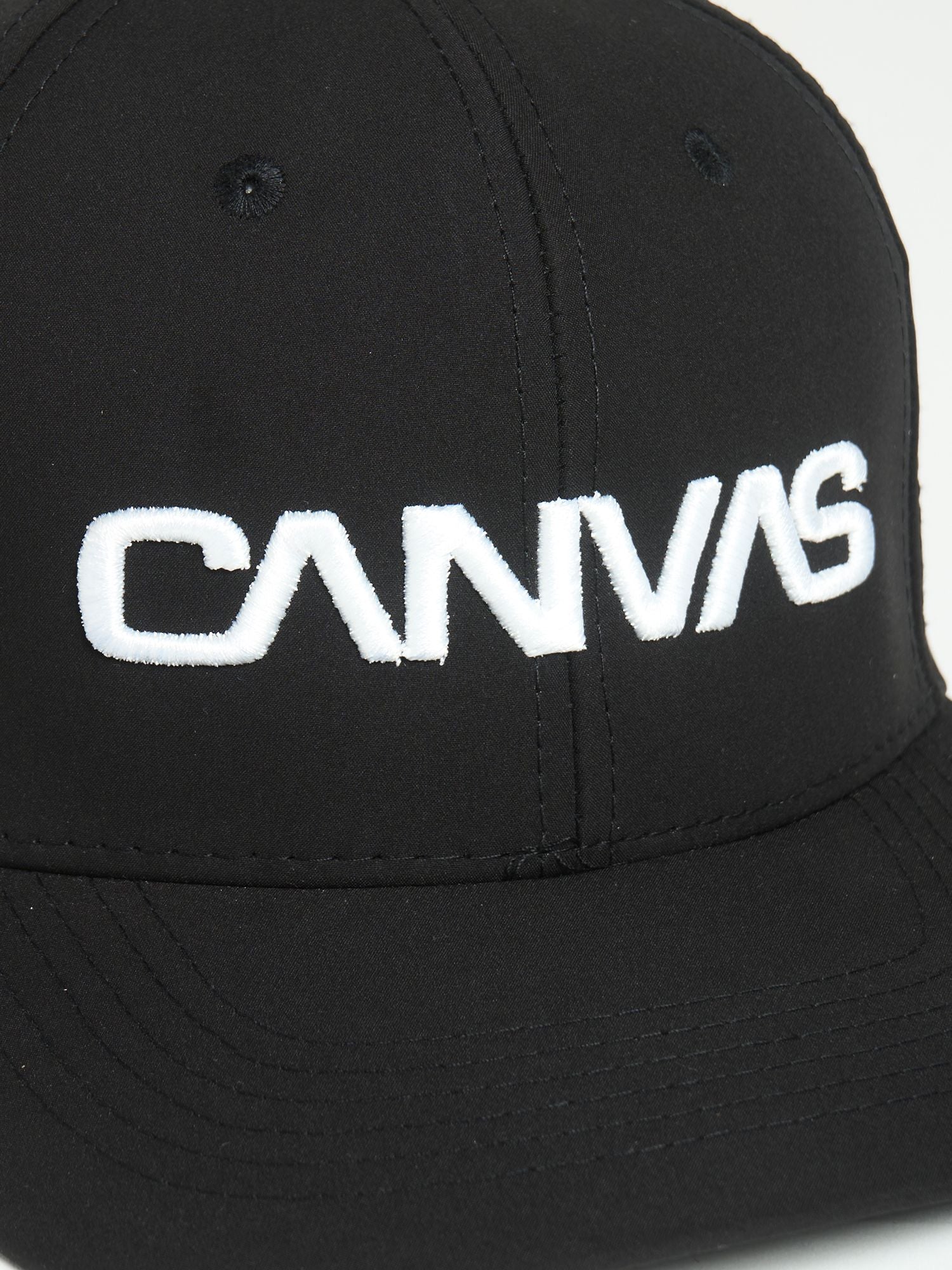 3D LOGO FLAT CAP - Negro
