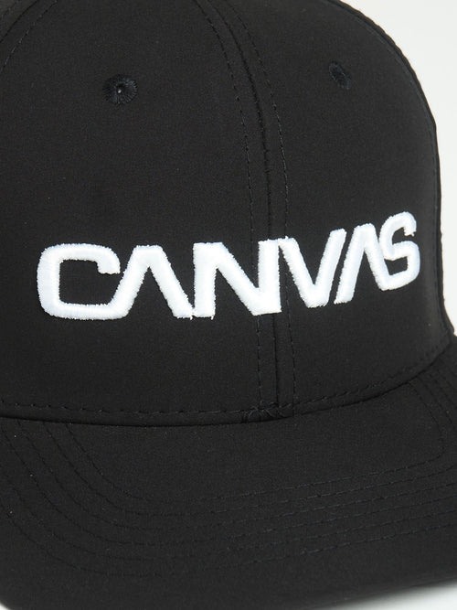 3D LOGO FLAT CAP - Negro