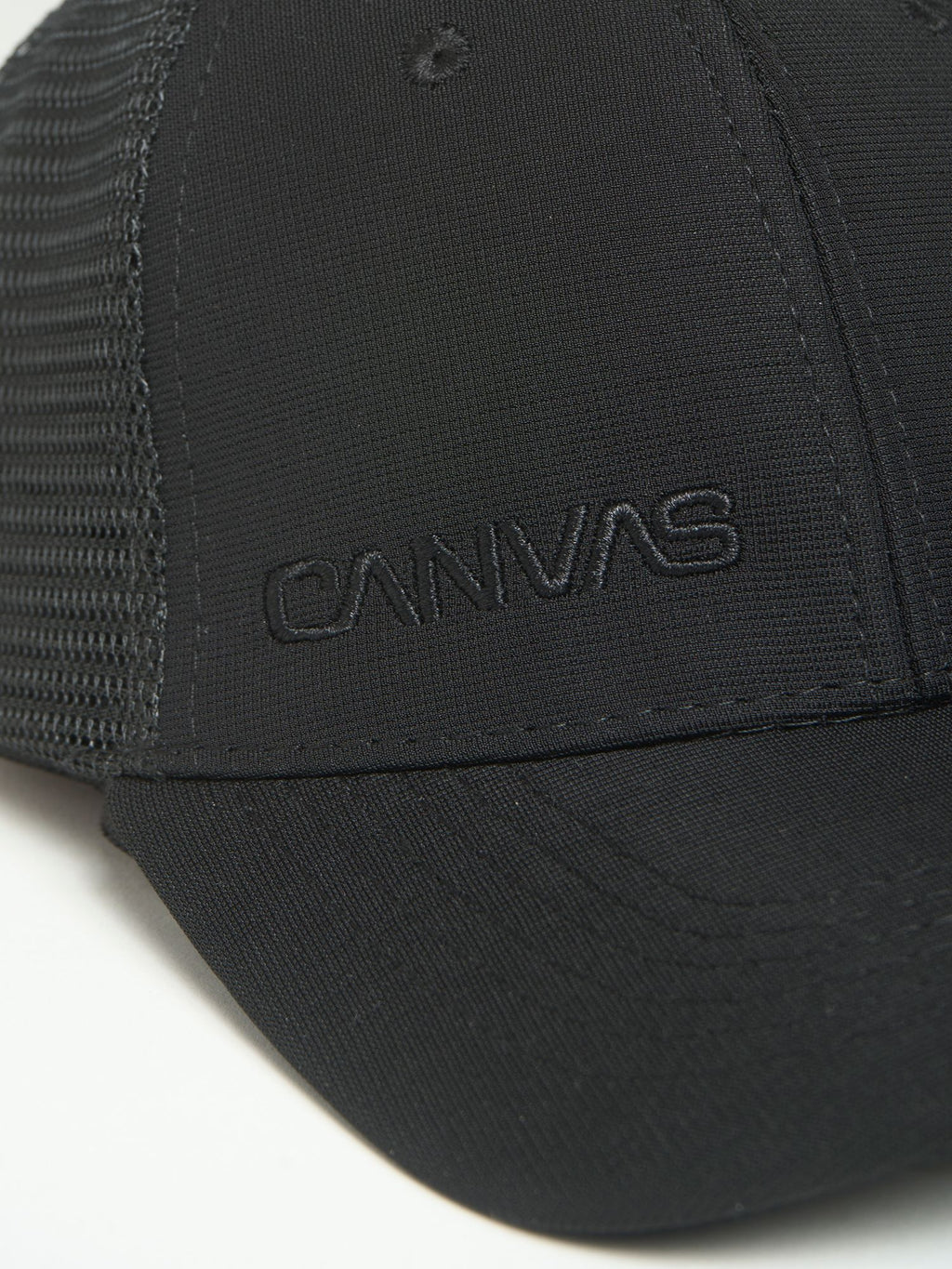 SIDE LOGO MESH CAP - Negro