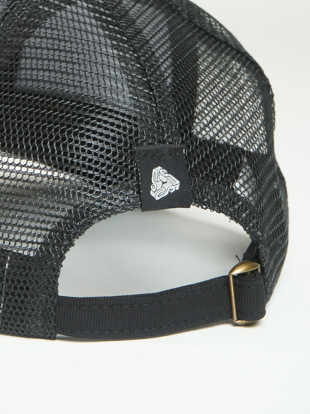 SIDE LOGO MESH CAP - Negro